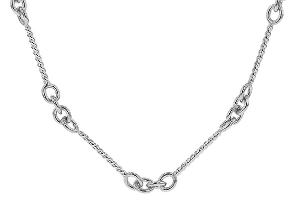 C274-23803: TWIST CHAIN (8IN, 0.8MM, 14KT, LOBSTER CLASP)