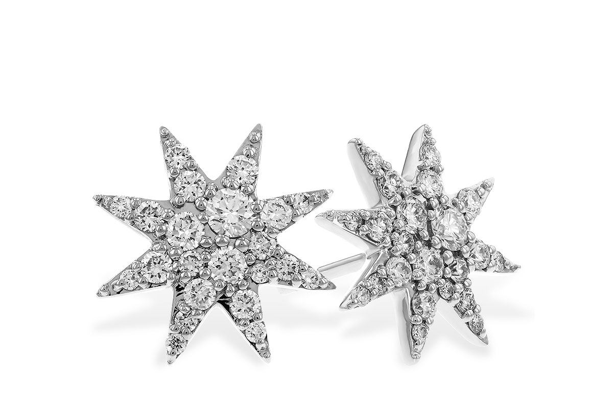 C275-15576: EARRINGS .50 TW