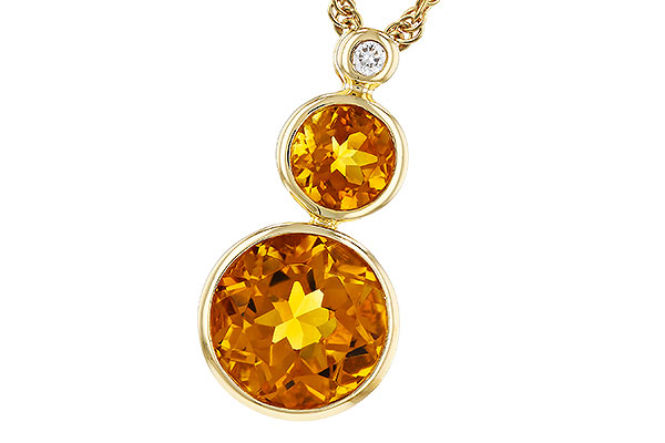 C276-00121: NECK 2.03 CITRINE 2.05 TGW (5MM / 8MM CIT)