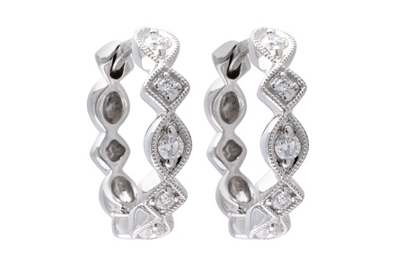 D001-45548: EARRINGS .22 TW