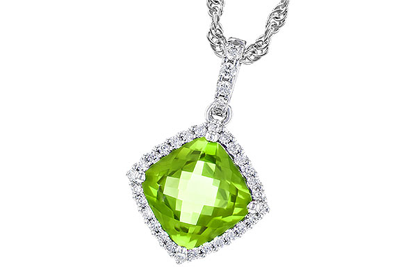 D184-25612: NECK 1.43 PERIDOT 1.54 TGW