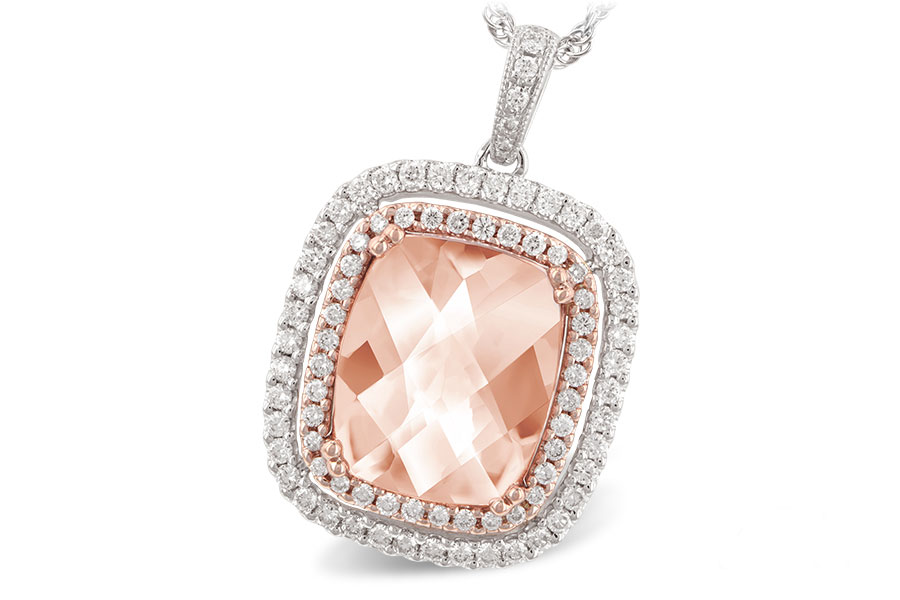 D188-76494: NECK 4.20 MORGANITE 4.66 TGW
