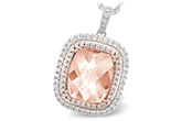 D188-76494: NECK 4.20 MORGANITE 4.66 TGW