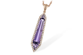 D189-64721: NECK 2.62 AMETHYST 2.85 TGW