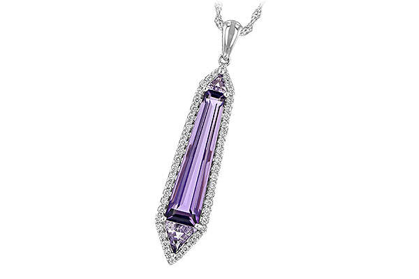 D189-64721: NECK 2.62 AMETHYST 2.85 TGW