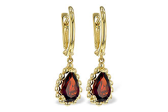 D189-67439: EARR 1.82 GARNET TW