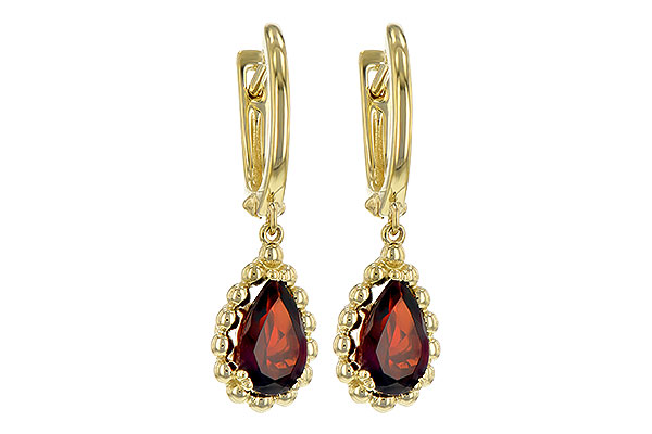 D189-67439: EARR 1.82 GARNET TW
