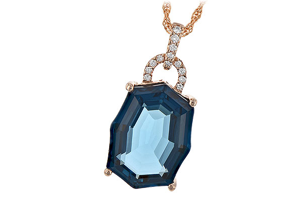 D189-71994: NECK 11.75 LONDON BLUE TOPAZ 11.85 TGW