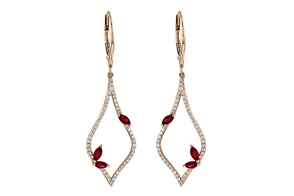 D190-54685: EARR .60 RUBY .95 TGW