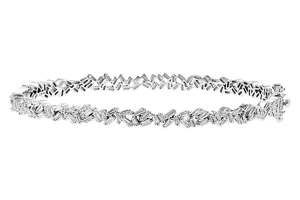 D273-28321: BANGLE .84 TW BAGUETTE DIAS