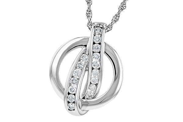 D273-30121: NECKLACE .25 TW