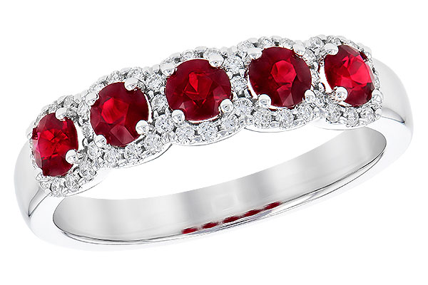 D274-18276: LDS RG .66 TW RUBY .86 TGW