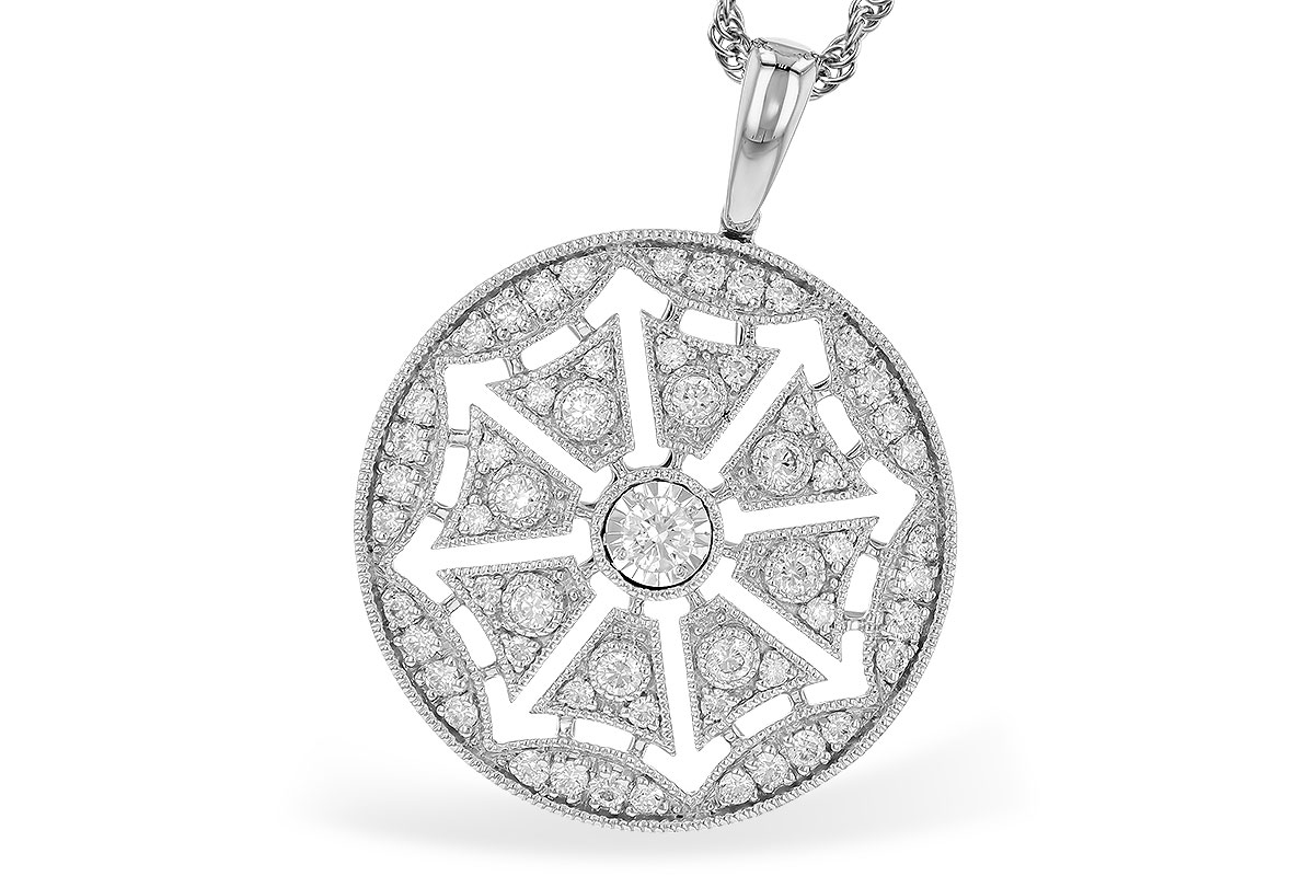 D274-18330: NECKLACE .38 TW