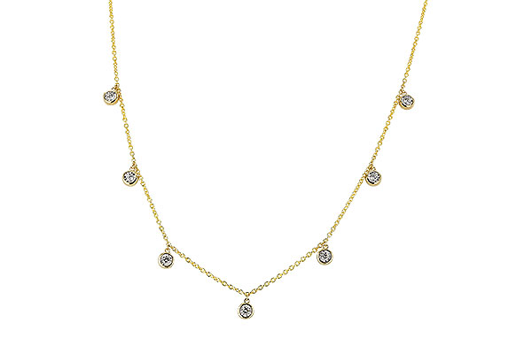 D274-25585: NECKLACE .32 TW (18")