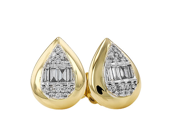 D274-26476: EARRINGS .09 BAG .18 TW