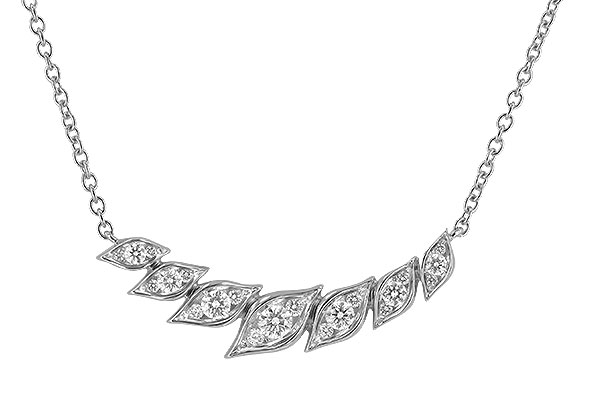 D275-09212: NECKLACE .36 TW