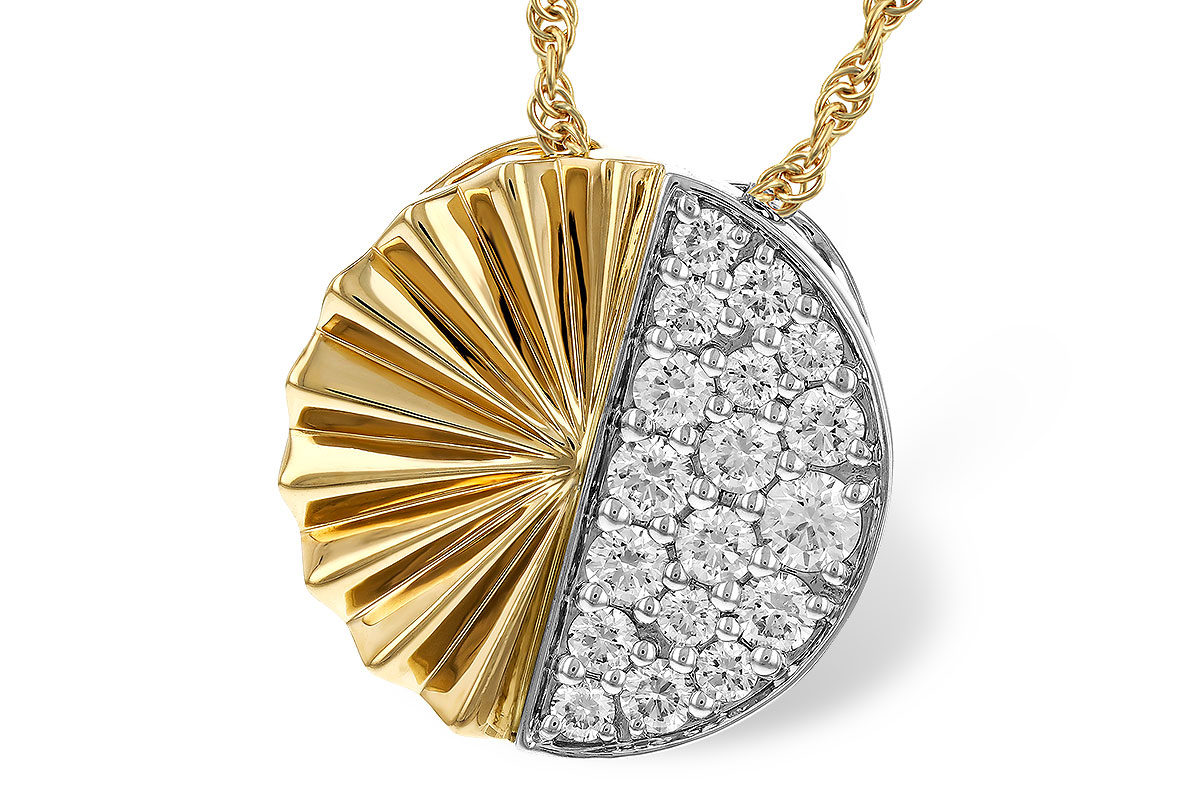 D275-15548: NECKLACE .50 TW