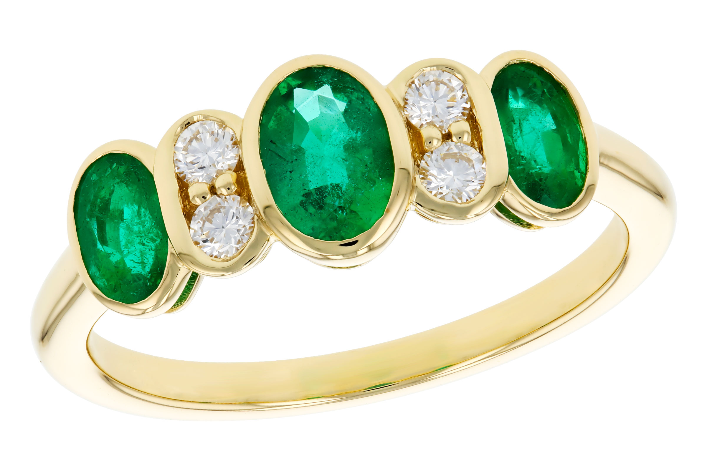 D276-02848: LDS RG .90 TW EMERALD 1.05 TGW