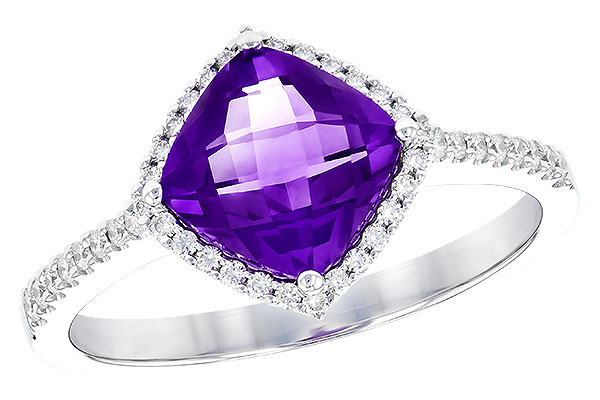 E184-25621: LDS RG 1.16 AMETHYST 1.32 TGW (7MM AMY)