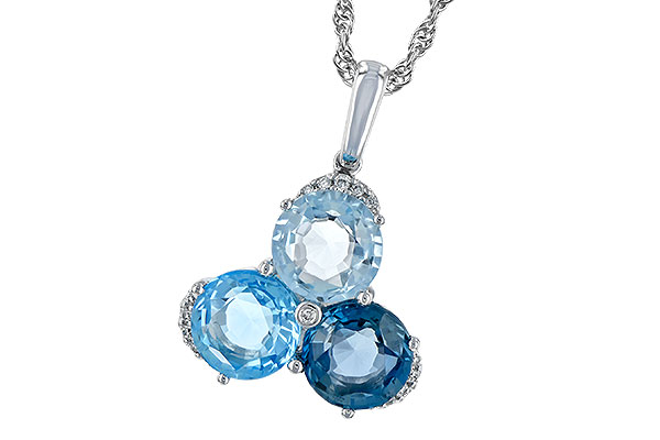 E189-64721: NECK 4.01 BLUE TOPAZ 4.06 TGW