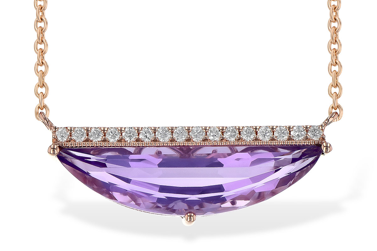 E190-60139: NECK 2.18 AMETHYST 2.28 TGW