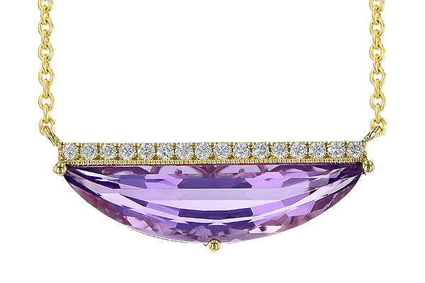 E190-60139: NECK 2.18 AMETHYST 2.28 TGW
