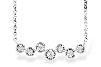 E190-61085: NECKLACE .13 TW