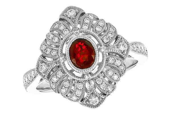 E273-30121: LDS RG .42 RUBY .80 TGW (5x4MM RUBY)