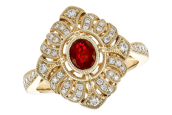 E273-30121: LDS RG .42 RUBY .80 TGW (5x4MM RUBY)