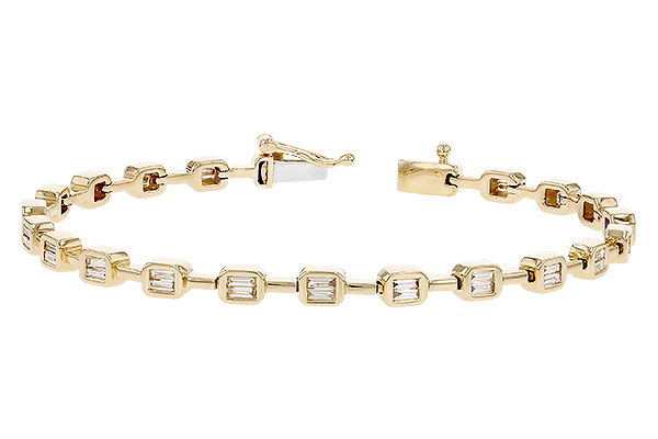 E274-22857: BRACELET .90 TW BAGUETTE