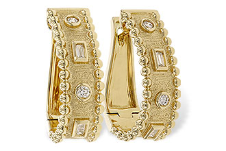 E274-24685: EARRINGS .09 BAG .18 TW