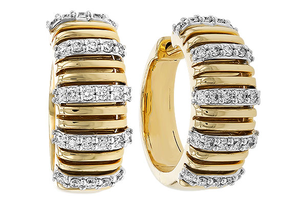 E275-10139: EARRINGS .33 TW