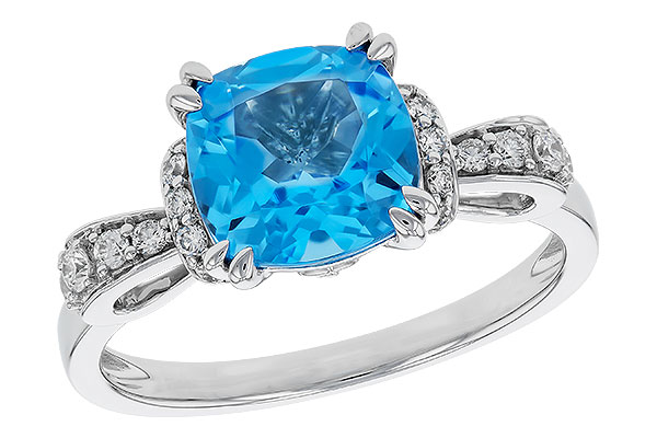 E275-12885: LDS RG 2.48 BLUE TOPAZ 2.70 TGW (8MM BT)