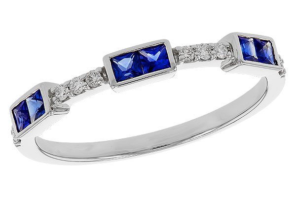 E275-12903: LDS WED RG .36 SAPPHIRE .43 TGW