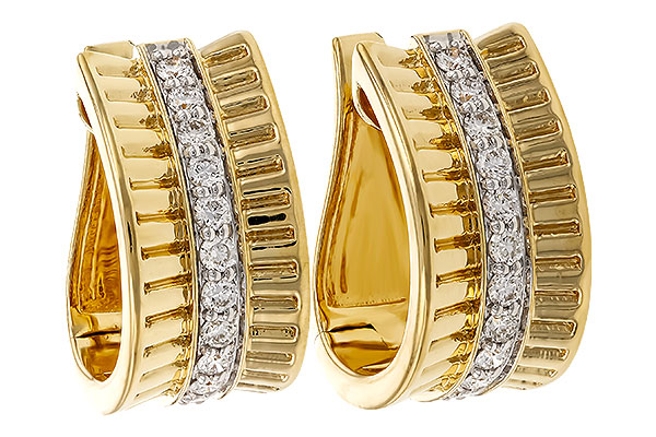 E275-14657: EARRINGS .28 TW
