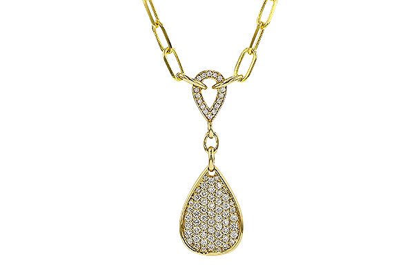 E275-16485: NECKLACE .66 TW (17")