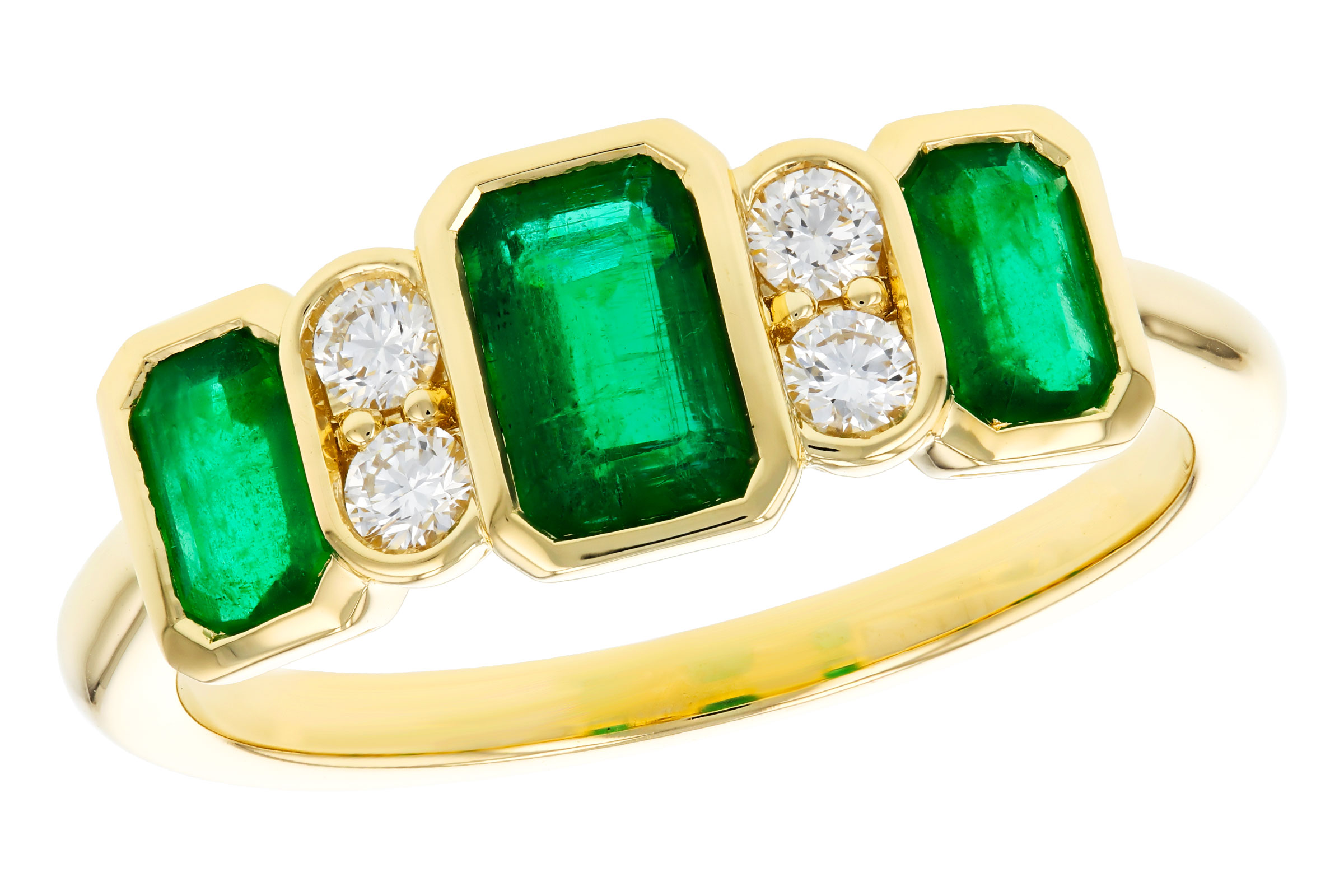 E276-01957: LDS RG 1.04 TW EMERALD 1.19 TGW