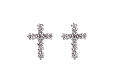 F000-61966: EARRINGS .15 TW