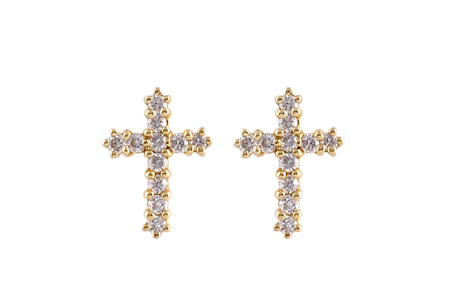 F000-61966: EARRINGS .15 TW