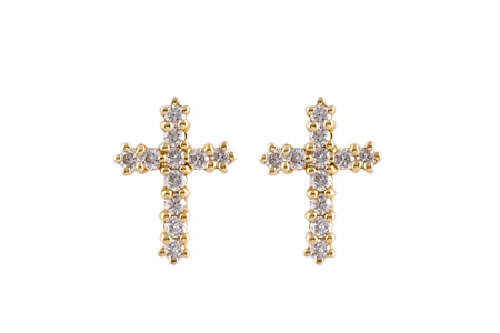 F000-61966: EARRINGS .15 TW