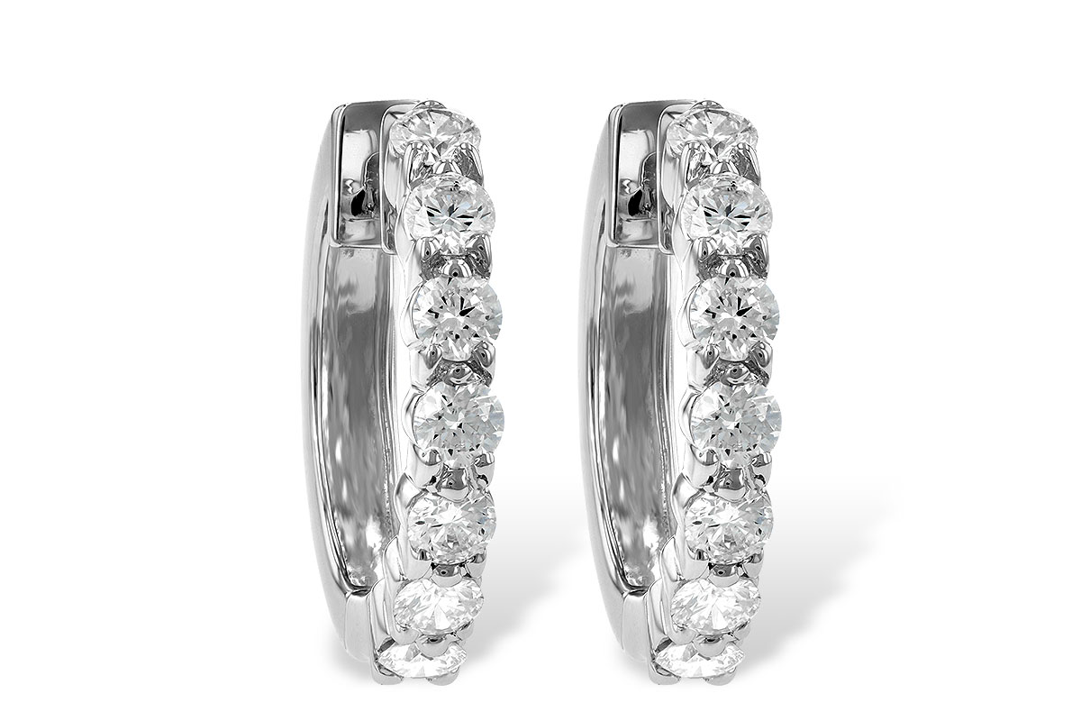 F186-02839: EARRINGS 1.00 CT TW