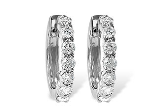 F186-02839: EARRINGS 1.00 CT TW