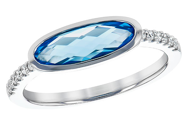 F273-30157: LDS RG 1.30 BLUE TOPAZ 1.40 TGW