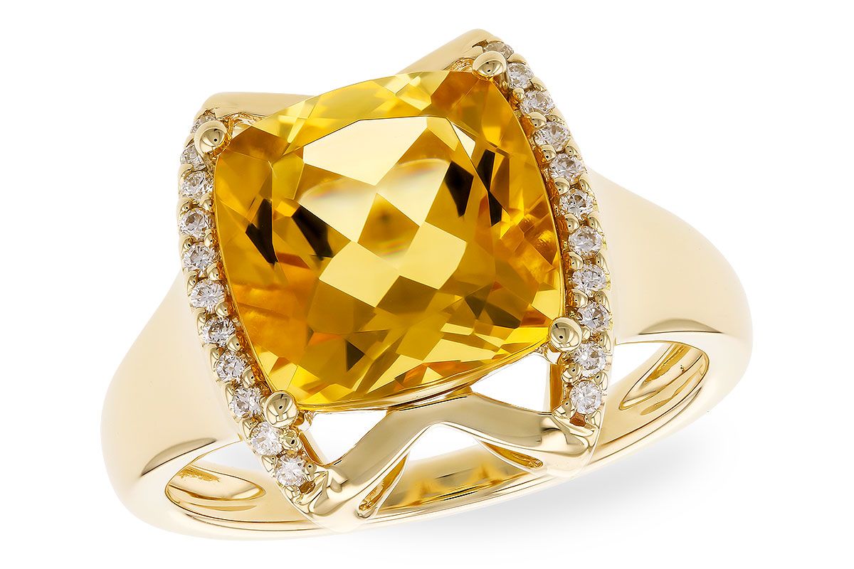 F274-22903: LDS RG 3.74 CITRINE 3.85 TGW (10MM CIT)