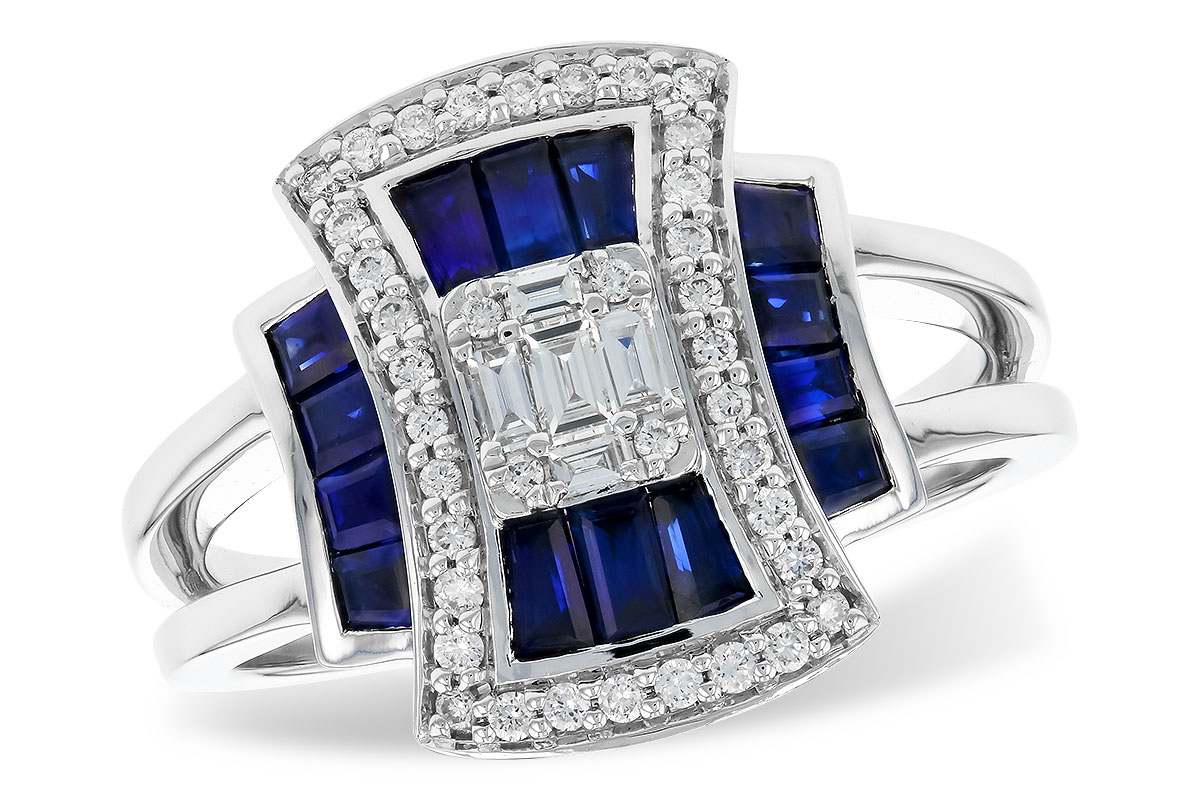 F274-25557: LDS RG .87 TW SAPPHIRE 1.22 TGW