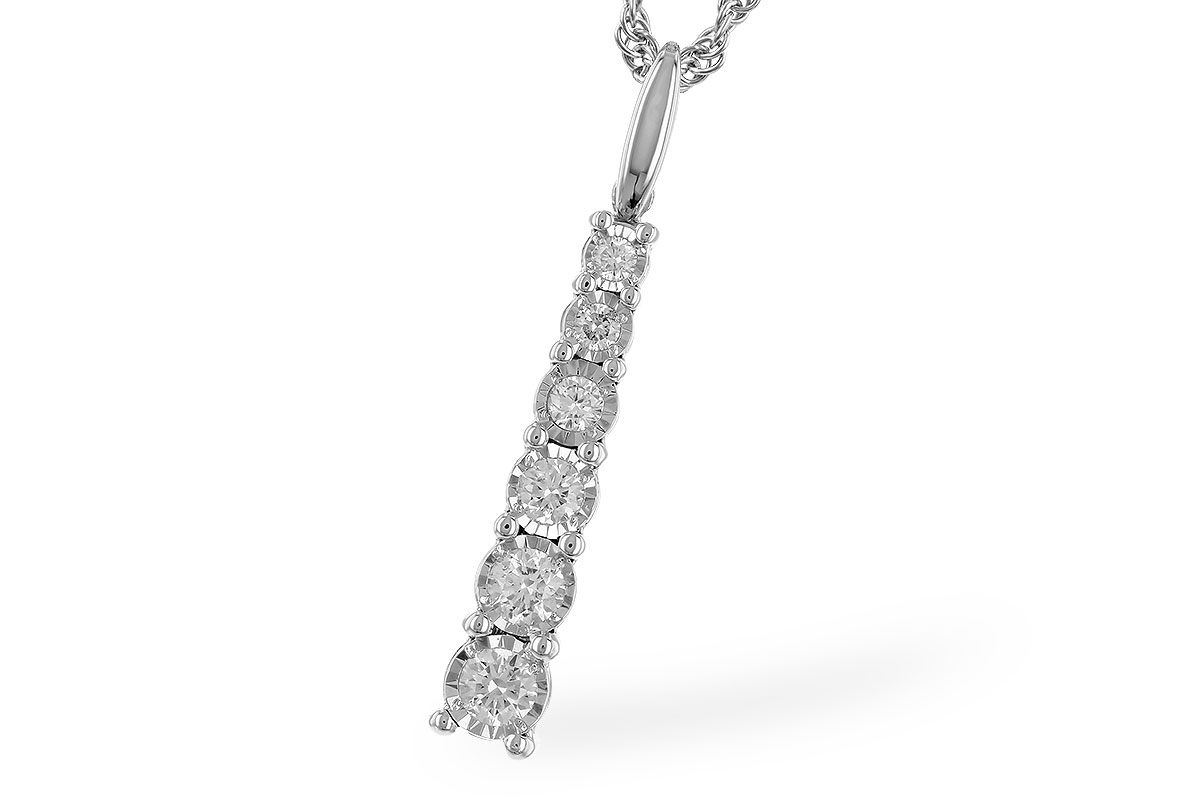 F274-26466: NECKLACE .25 TW