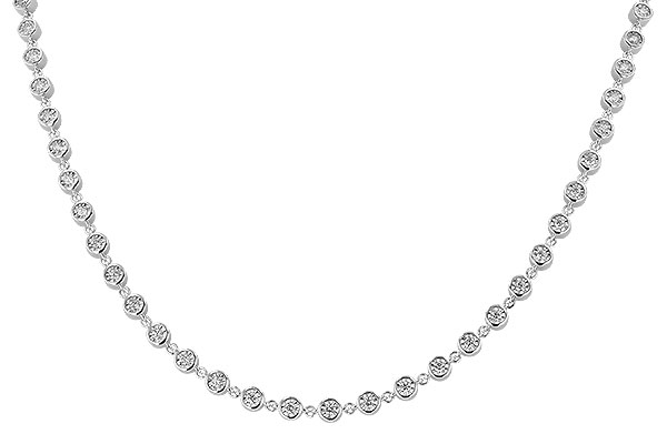 F275-09239: NECKLACE 3.40 TW (18")