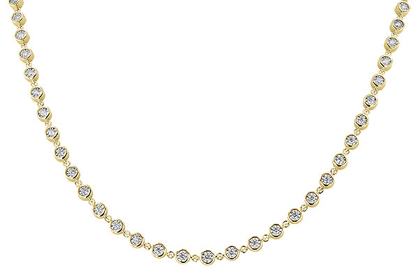 F275-09239: NECKLACE 3.40 TW (18")