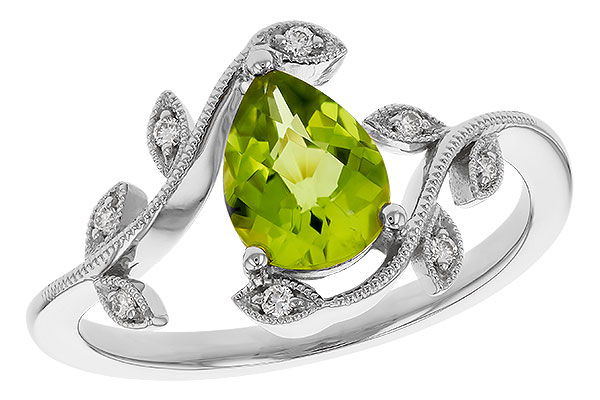 F275-11066: LDS RG 1.16 PERIDOT 1.22 TGW (8x6MM PER)