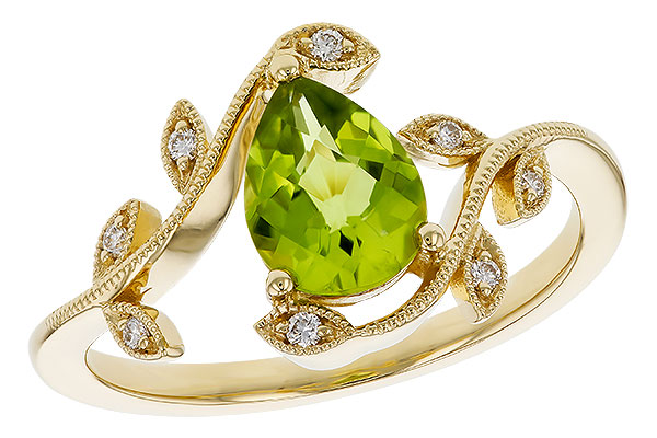 F275-11066: LDS RG 1.16 PERIDOT 1.22 TGW (8x6MM PER)